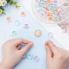WADORN 5 Bags 5 Colors Transparent Acrylic Beads MACR-WR0001-02-3