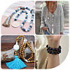 Gorgecraft 180Pcs 3 Colors Dyed Wood European Beads WOOD-GF0002-08-5