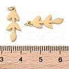 Ion Plating(IP) 304 Stainless Steel Pendants STAS-Q333-31G-3