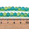 Crackle Glass Beads Strands GLAA-N009-6mm-10-4