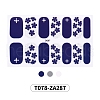 Glitter Nail Wraps Polish Decal Strips MRMJ-T078-ZA287-2