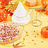 SOFPLATE 1000Pcs 10 Colors Baking Painted Pearlized Glass Imitation Pearl Round Beads HY-SP0001-01A-4