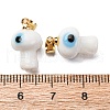 Handmade Lampwork Pendants LAMP-S069-06G-4