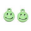 Spray Painted Alloy Charms X-PALLOY-T075-121A-RS-2