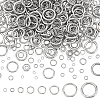   800Pcs 8 Styles 304 Stainless Steel Jump Rings Sets STAS-PH0005-86-1