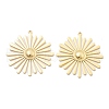 Brass Pendants KK-B134-21G-1