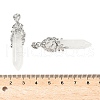 Natural Quartz Crystal Pendants G-M450-01P-12-3