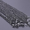 Stainless Steel 2.5mm Singapore Chains Necklaces JS7236-4-1