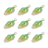 Alloy Enamel Pendants PALLOY-TAC0009-25P-D-2