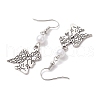 Tibetan Style Alloy Dangle Earrings EJEW-JE05956-01-4