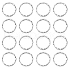 Iron Split Key Rings KK-YW0002-13P-1