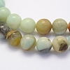 Natural Flower Amazonite Beads Strands X-G-G697-F06-8mm-3