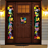 Polyester Hanging Sign for Home Office Front Door Porch Decorations HJEW-WH0023-020-6