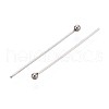 304 Stainless Steel Head Pins STAS-T065-25mm-20P-2