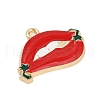 Cinco De Mayo Theme Alloy Enamel Pendants FIND-M080-02C-G-2