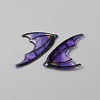 Translucent Resin Glitter Powder Pendants X1-RESI-TAC0018-18I-2