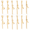 12 Sets 6 Size Unicraftale 304 Stainless Steel Chain Extender STAS-UN0022-29-1