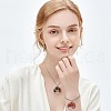 12Pcs 12 Colors Gemstone Pendants G-PH0001-33-4