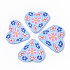 Handmade Polymer Clay Cabochons X-CLAY-S092-53B-1