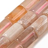 Natural Cherry Blossom Agate Beads Strands G-M420-E09-05-2