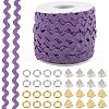 Gorgecraft 1 Strand Wave Bending Fringe Trim FIND-GF0006-65D-1