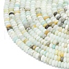 Natural Flower Amazonite Beads Strands G-P575-A10-4x2mm-01-3