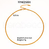 Stainless Steel Box Chain Necklaces for Unisex SO5210-2-1