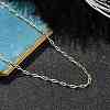 Rack Plating Brass Cable Chain Necklaces NJEW-H049-05G-2