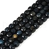 Natural Tiger Eye Dyed Beads Strands G-H028-A01-03A-1