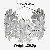 Chic Daisy 304 Stainless Steel Cuff Bangles for Women OC7411-1-2