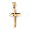 Tarnish Resistant 304 Stainless Steel Pendants STAS-H360-06-1-2