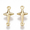 Brass Links connectors X-KK-T038-08G-1