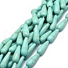 Synthetic Turquoise Beads Strands G-E576-38-1