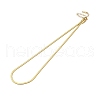 Ion Plating(IP) 304 Stainless Steel Herringbone Chain Necklace for Men Women NJEW-E076-03B-G-1