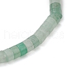 Natural Green Aventurine Beads Stretch Bracelets for Men Women BJEW-JB11670-04-4