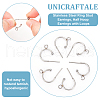 Unicraftale 24Pcs 304 Stainless Steel Ring Stud Earrings STAS-UN0057-81-5