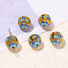 Brass Enamel Beads PW-WG96760-22-1