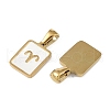 Constellations Natural White Shell Pendants STAS-M338-01I-G-2