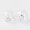 Round Mechanized Blown Glass Globe Ball Bottles BLOW-R001-8mm-2