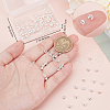 Beebeecraft 160Pcs Brass Crimp Bead Cover FIND-BBC0003-65B-S-3