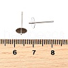 304 Stainless Steel Stud Earring Findings STAS-D370-02P-03-2