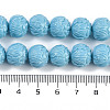 Synthetic Coral Dyed Carved Beads Strands CORA-K009-01-4