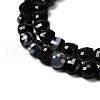 Natural Banded Agate(Dyed & Heated) Beads Strands G-C179-A6mm-21-4