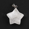 Natural Quartz Crystal Pendants X-G-I319-01P-04-2