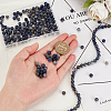 Olycraft 4 Strands Natural Sodalite Beads Strands G-OC0004-28-3