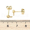304 Stainless Steel Stud Earring Findings STAS-V003-10G-01-3