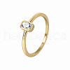 Simple Style Brass Cubic Zirconia Finger Rings for Women FS-WGDD3D9-01-4