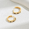 Elegant Brass Hoop Earrings WQ9921-3