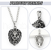 Unicraftale 4Pcs 2 Colors 304 Stainless Steel Pendants STAS-UN0059-72-4