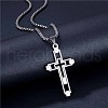 Stainless Steel Box Chain Necklaces EZ4828-2-1
